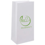 Paper Bag Small/White Flat bottom 5x2x10